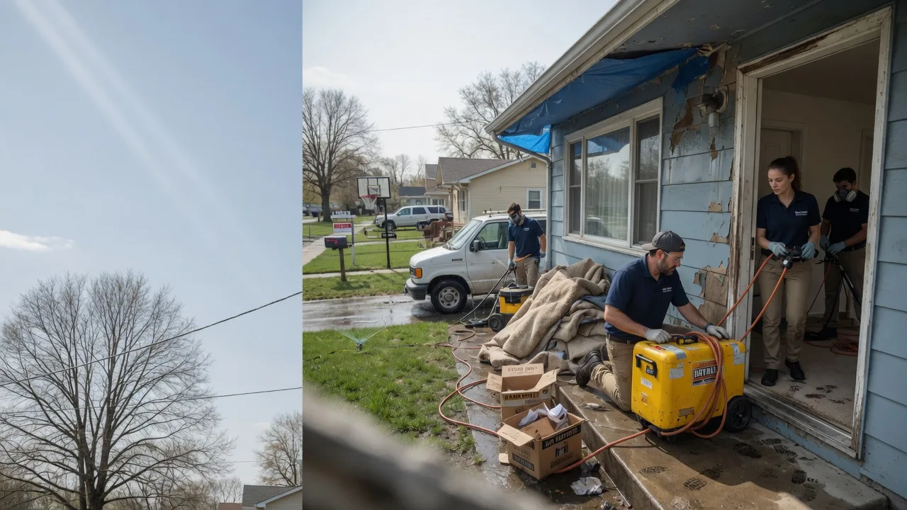 Basement Flood Cleanup in Sarepta, LA near me